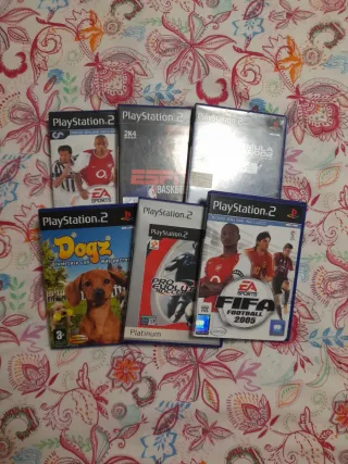 Cajas de juegos vacías PS2 (PlayStation 2)