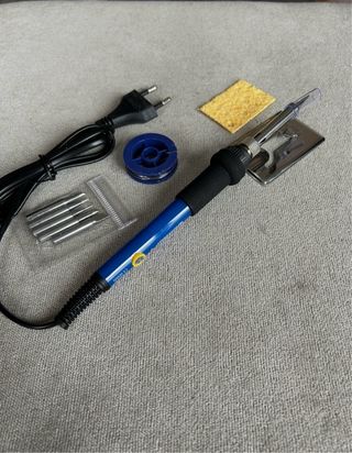 Kit soldador estaño eléctrico NUEVO