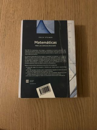 Matemáticas para las ciencias aplicadas UNED