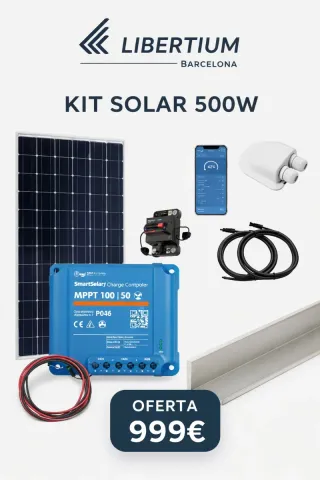 Kit Solar 500W Autocaravana