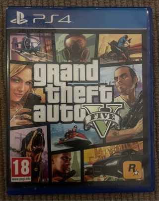 Grand Theft Auto V (GTA V) para PS4.