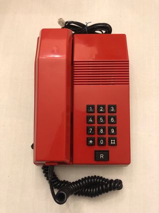 Teléfono Teide DC/MF Rojo