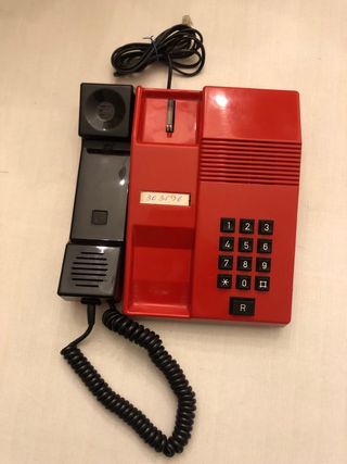 Teléfono Teide DC/MF Rojo