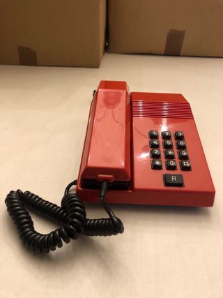Teléfono Teide DC/MF Rojo