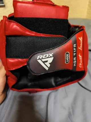 Casco RDX Boxeo/MMA/K-1 Rojo