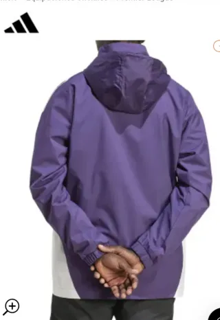 Cortavientos Adidas Manchester United Morado