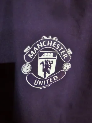 Cortavientos Adidas Manchester United Morado