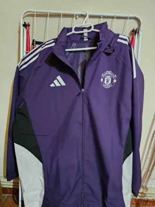 Cortavientos Adidas Manchester United Morado