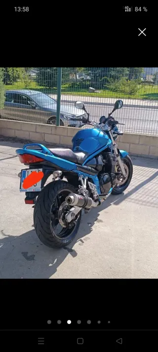 Suzuki Bandit 650 Manual Azul