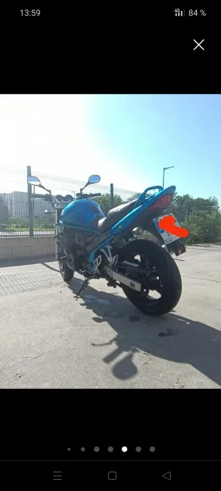 Suzuki Bandit 650 Manual Azul