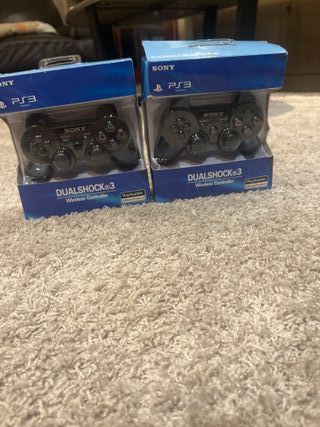 2 Mandos PS3 DualShock 3 Nuevos