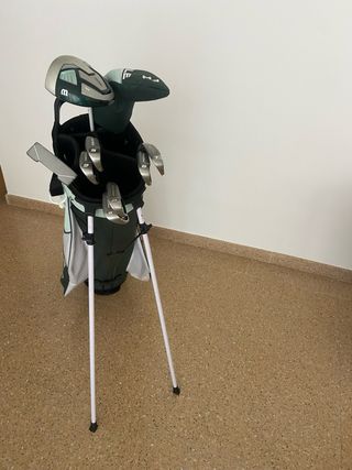 Bolsa y palos de golf Wilson mujer