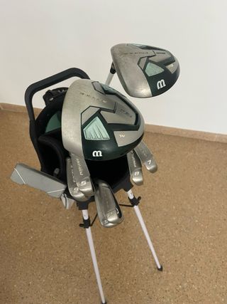 Bolsa y palos de golf Wilson mujer