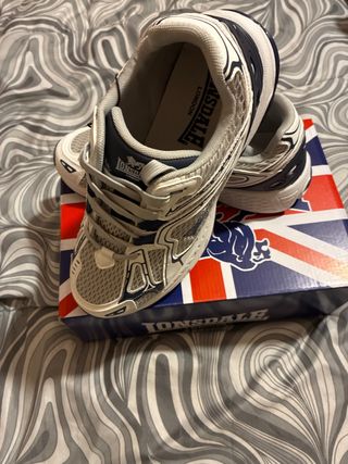 Scarpe Lonsdale Uomo Tg 43 Blu/Bianco