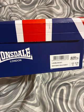 Scarpe Lonsdale Uomo Tg 43 Blu/Bianco