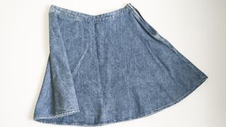 Falda vaquera azul