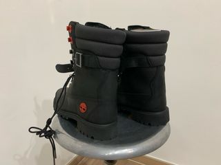 Stivali Timberland Moto Guzzi Neri Rossi