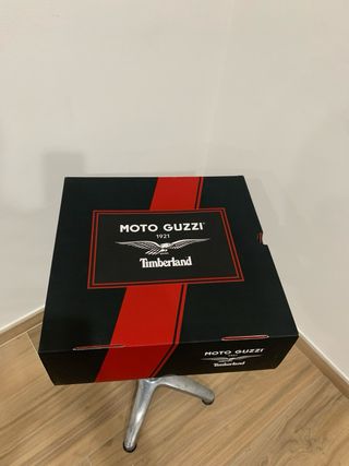 Stivali Timberland Moto Guzzi Neri Rossi