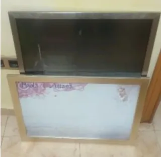 Marcos de fotos grandes plateados