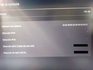 Consola PS5 Slim con lector de discos en FW: 9.60