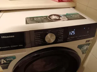 Lavadora 9kg / Secadora 6kg Hisense con garantía.