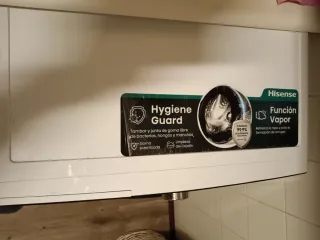 Lavadora 9kg / Secadora 6kg Hisense con garantía.