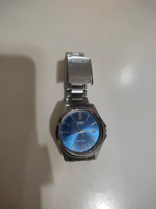 Orologio Casio Blu, Argento - Manca Batteria