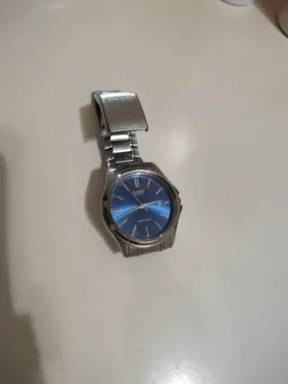 Orologio Casio Blu, Argento - Manca Batteria