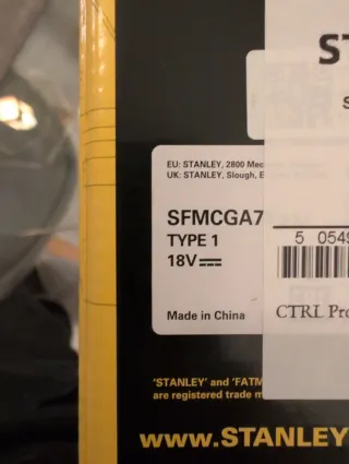 Taladro de tierra Stanley Fatmax V20