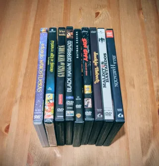 Pack 9 Películas DVD: Tarantino, Burton, Nolan