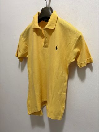 Polo Ralph Lauren Uomo Gialla Cotone Manica Corta