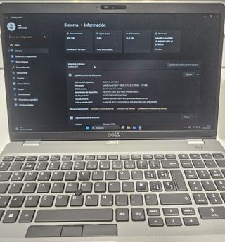 Dell 5511 i7-10850 16ram 512ssd Geforce MX250