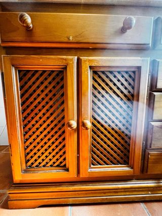 Mueble de baño y espejo