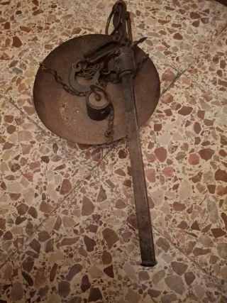 Balanza romana antigua