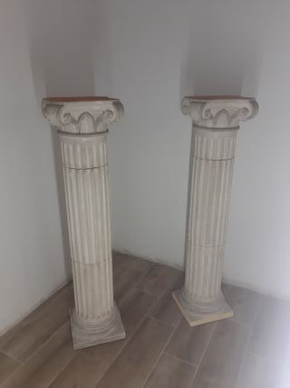 Columnas decorativas estilo clásico