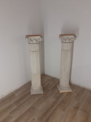 Columnas decorativas estilo clásico