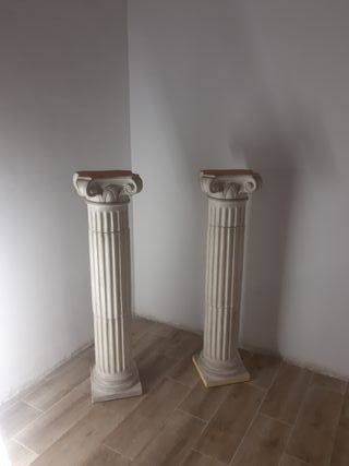 Columnas decorativas estilo clásico