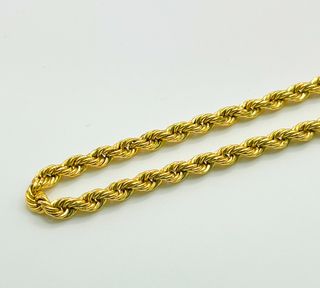 Cadena Salomónica Oro 18k 18.44 gr.