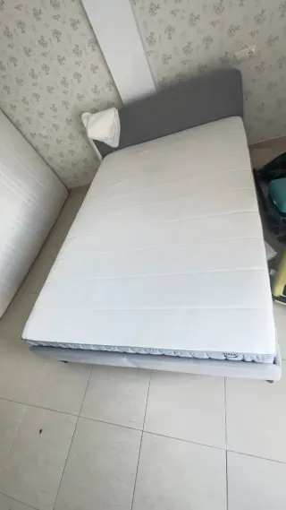 Colchón Ikea Gris Casi Nuevo