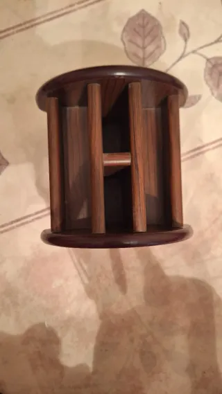 Organizzatore per penne in legno