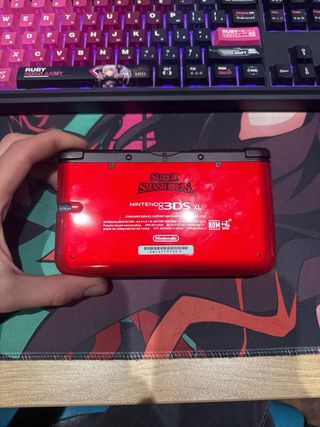 Nintendo 3DS XL Super Smash Bros. Edición Roja