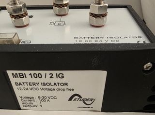 Aislador Batería Marino MBI 100/2