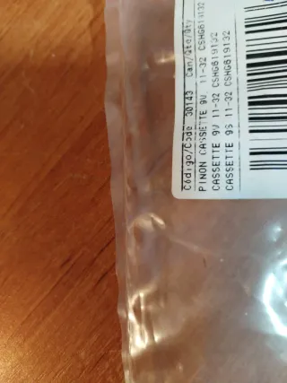 SHIMANO SLX 9v 11/32 Piñones Nuevo