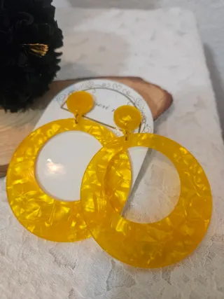 Conjunto Flamenca Negro y Amarillo