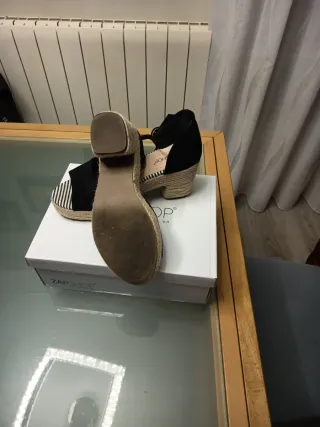 Sandalias Zapatop Negras Talla 39