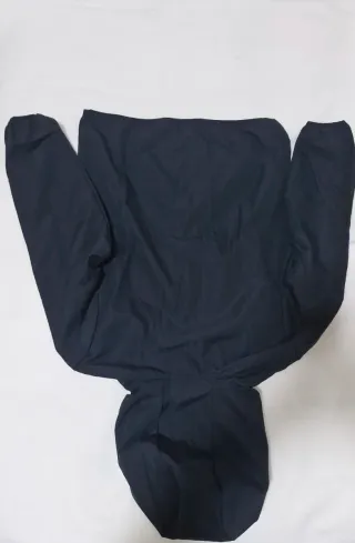 Giacca antivento bambino nera