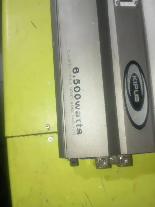 Amplificador Kipus Carbono 2500W