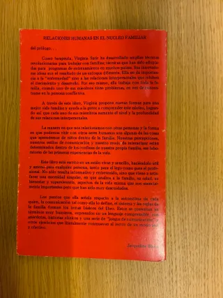 Libro Relaciones humanas en el núcleo familiar