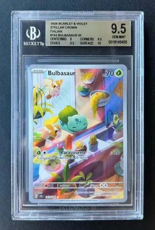 Bulbasaur 143 BGS 9.5 Ita Corona Astrale