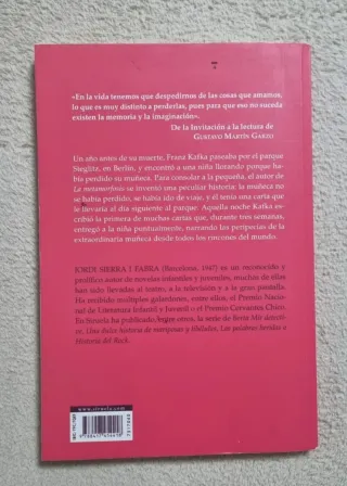Kafka y la muñeca viajera (Ed. Siruela) Impecable